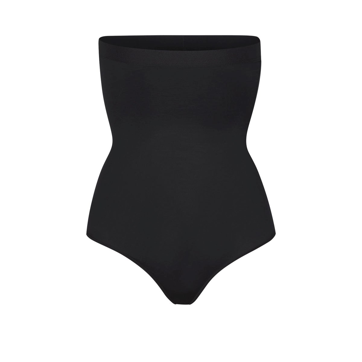 SKIMS Barely There High-waisted Lanières Onyx | 827ECWLGU