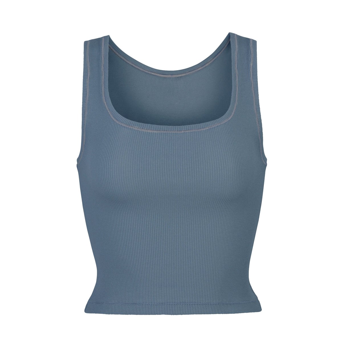 SKIMS Coton Rib Tank Kyanite | 061FDALVN