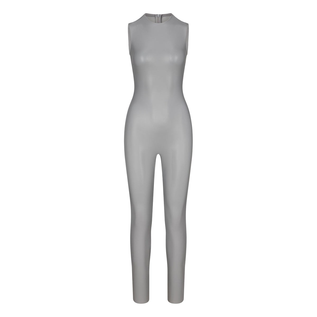 SKIMS Faux Cuir Catsuit Carbon | 130GKSYNE