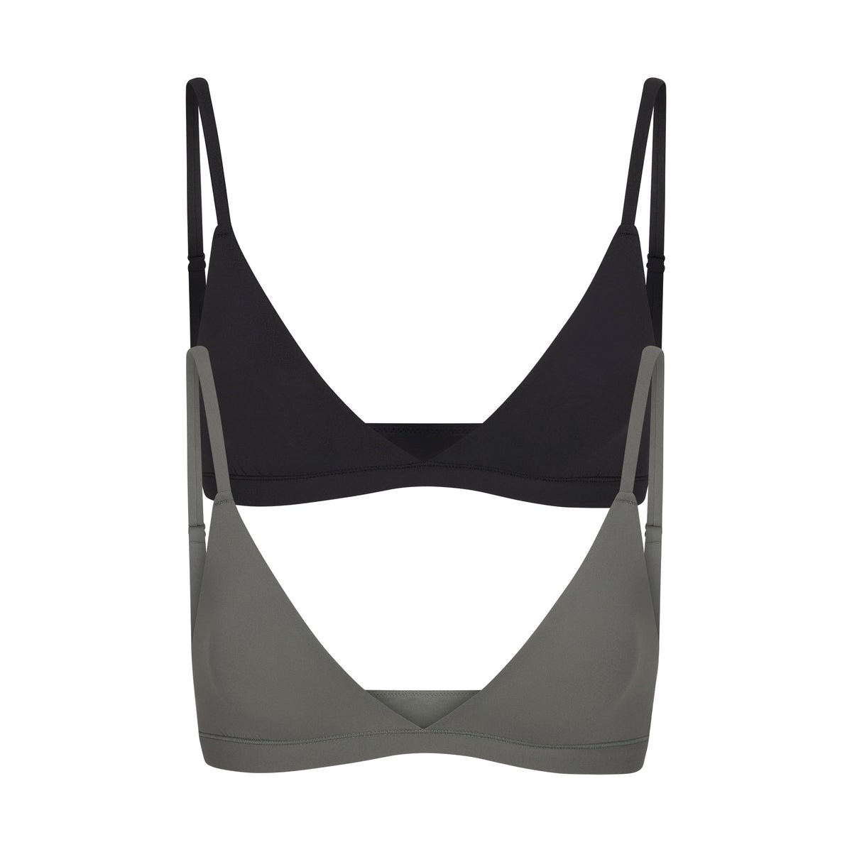 SKIMS Fits Everybody Triangle Bralette Pack Juniper Multi | 248EJSONI