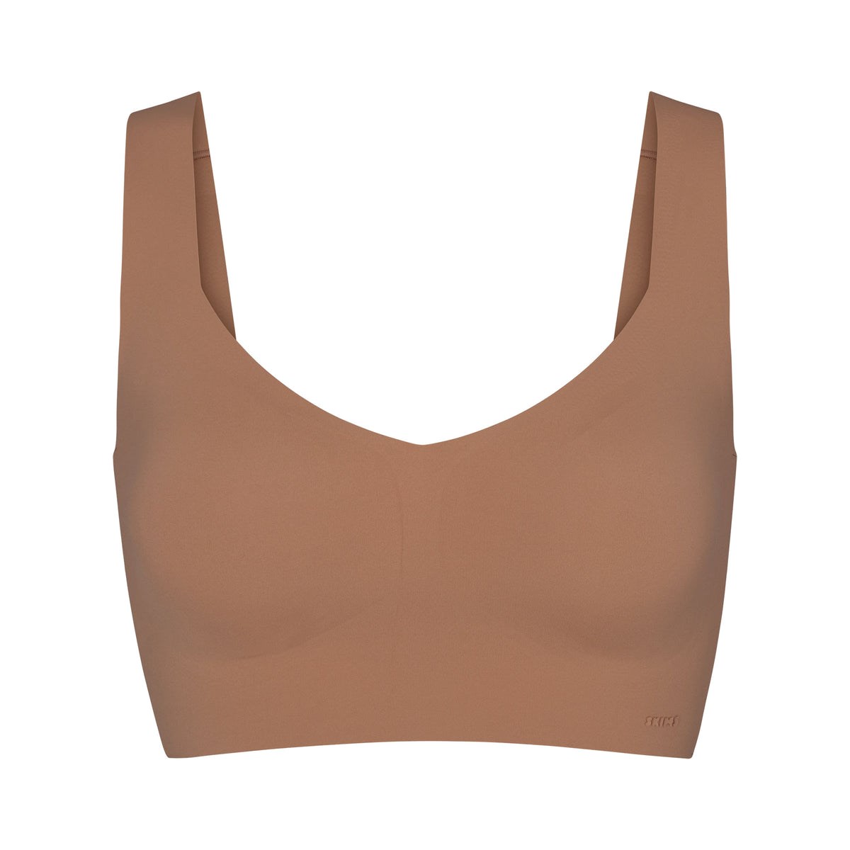 SKIMS Naked Plunge Longline Bra Sienna | 842CDXAFW