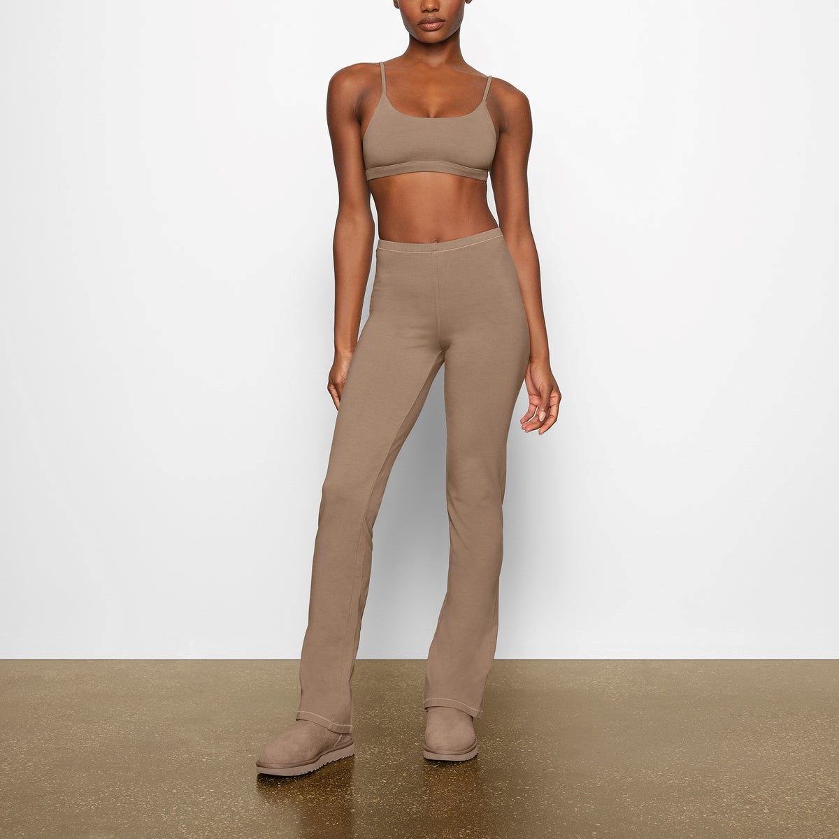 SKIMS Outdoor Scoop Neck Bralette Desert | 903VPIHDB