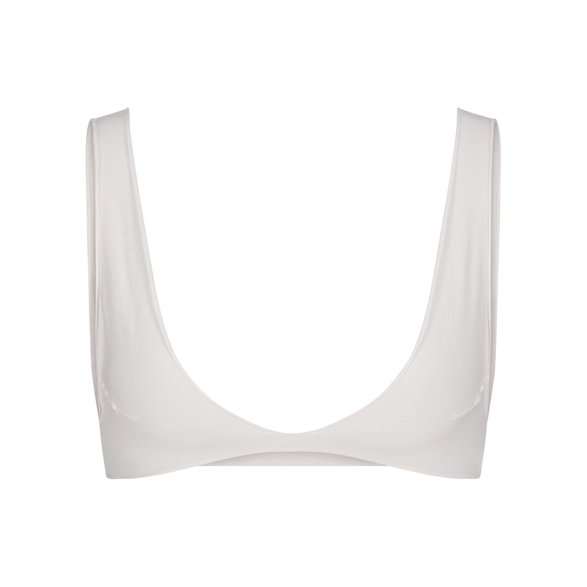 SKIMS Raw Edge Triangle Bralette Marble | 536VLFCGW