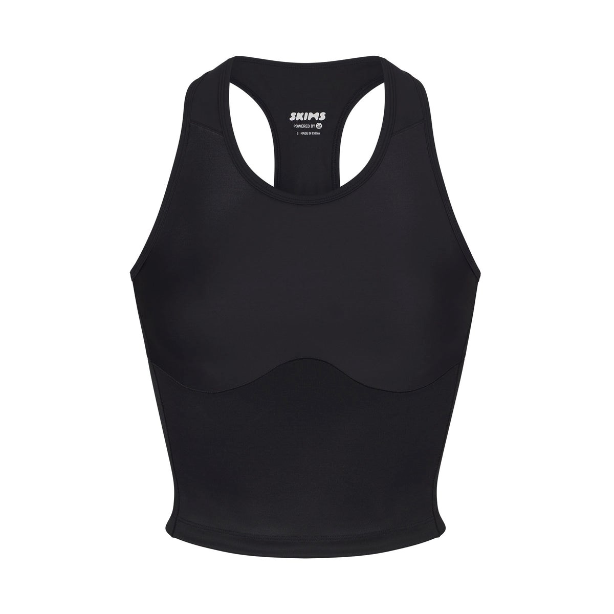 SKIMS Skims Performance Racer Back Tank Onyx | 159TDZVUI