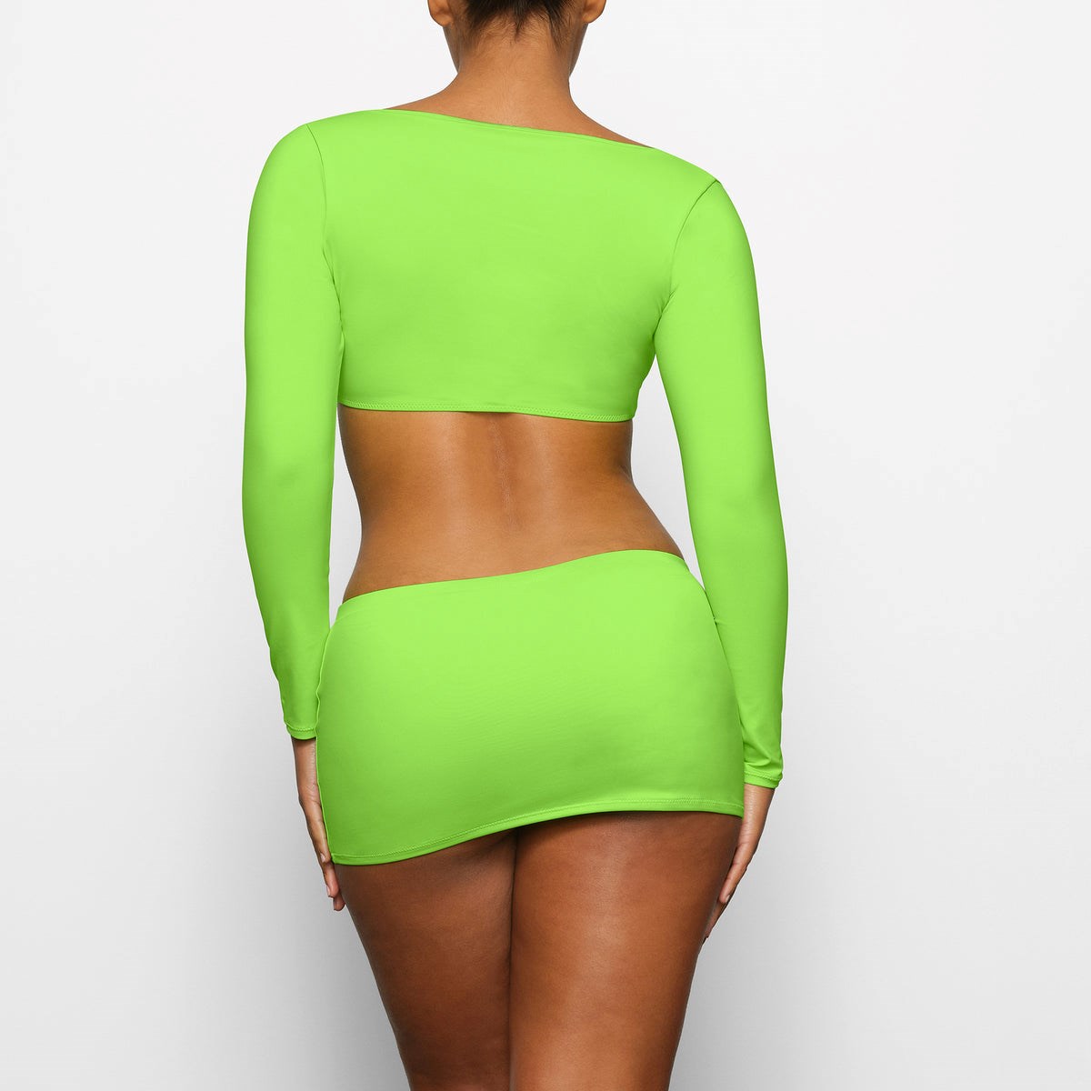 SKIMS Swim Long Sleeve Shrug Vert | 925VAXKUE