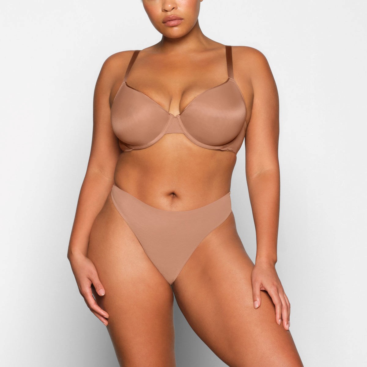 SKIMS Weightless Demi Bra Sienna | 640EYWXIC