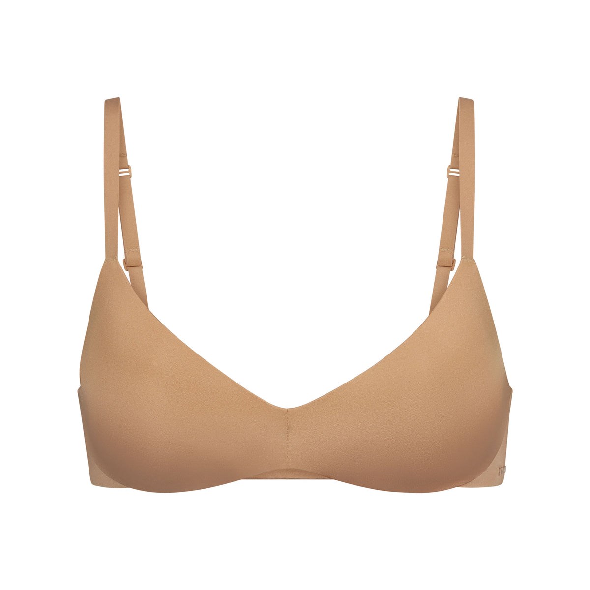 SKIMS Wireless Form Push-up Plunge Bra Ochre | 714UTKZOV