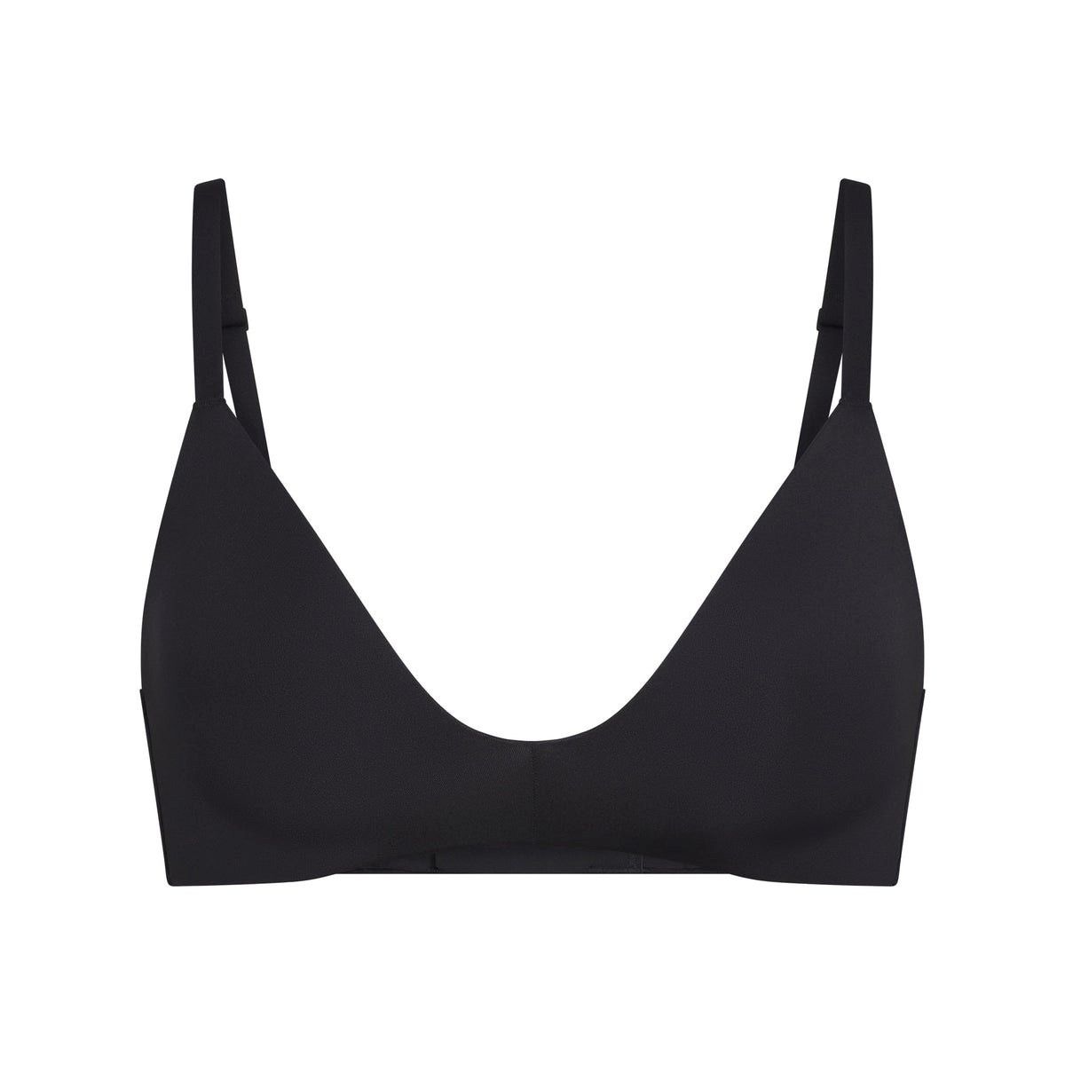 SKIMS Wireless Form T-shirt Demi Bra Onyx | 094RQZFKL