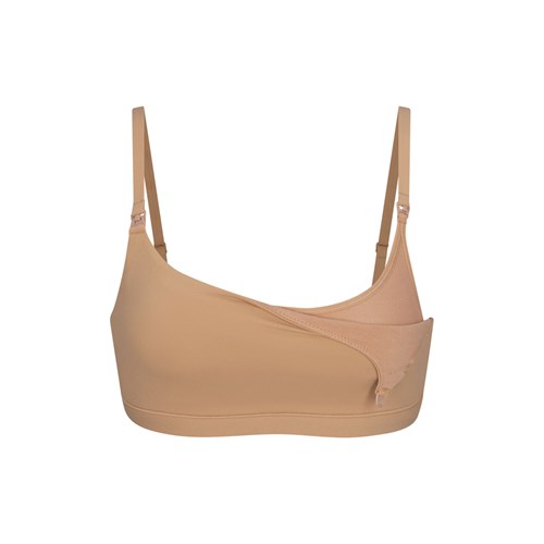 SKIMS Fits Everybody Maternity Nursing Scoop Bralette Ochre | 105POMSDV