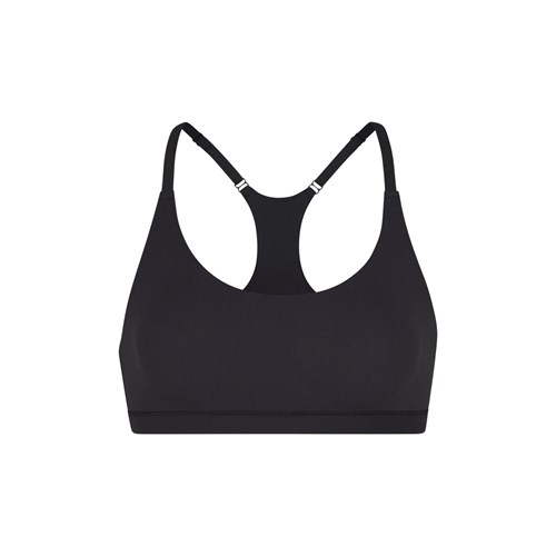 SKIMS Fits Everybody Racerback Bralette Onyx | 168HVYPDF